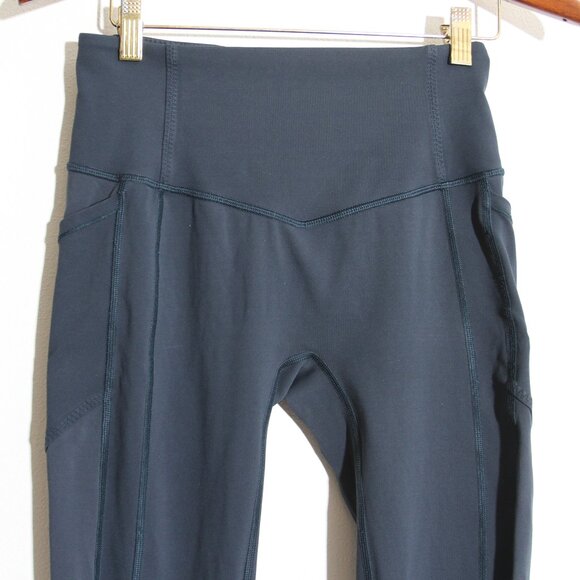 Lululemon All The Right Places High Rise Crop Leggings 23” True Navy Luxtreme 6 - Picture 3 of 12